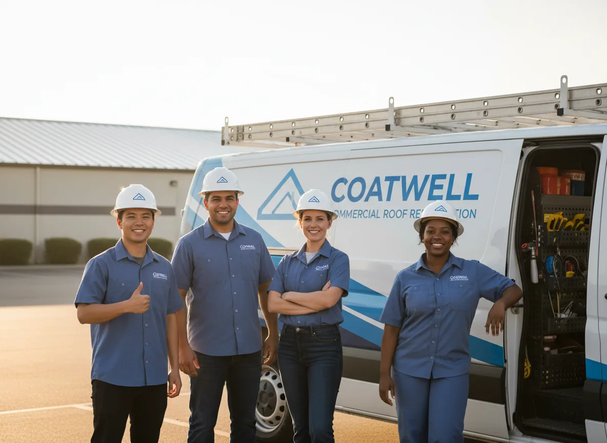 Commercial roof coating company in Hurlock, MD